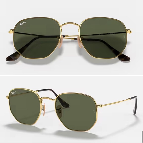 Ray-Ban Accessories - Ray Ban Hexagonal Polarized Sunglasses